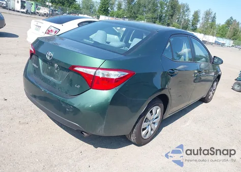 2016 Toyota Corolla Le from USA, damaged, VIN 2T1BURHE1GC492717